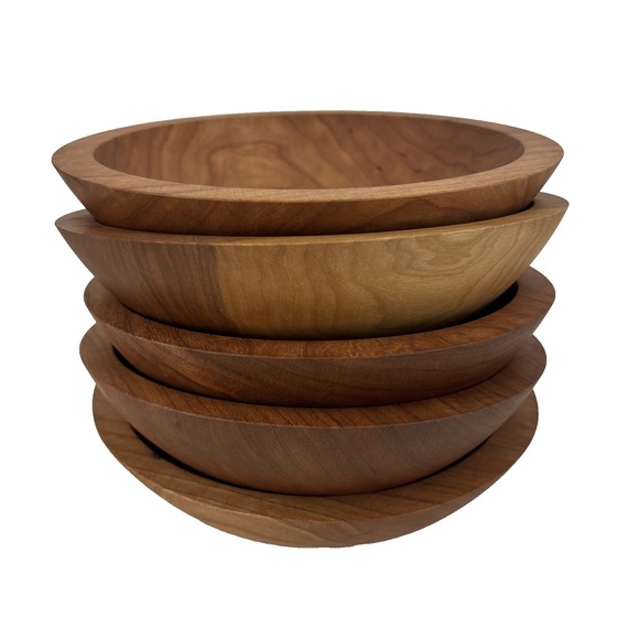 Holland Bowl Mill Other - Holland Bowl Mill Michigan Wood Bowl Set of 5 Excellent Condition